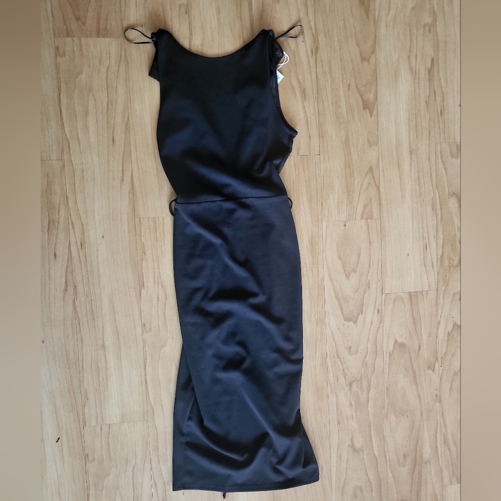 Black zara dress